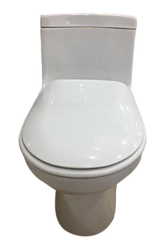 Shop Saudi Ceramics White Floorstanding Toilet 30 cm
