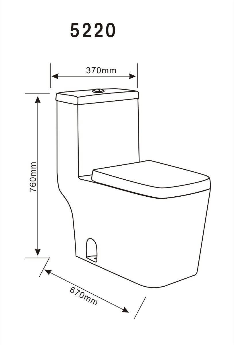 Silver Pedestal Toilet Flush Tank 25 cm White Bayt Alebaa